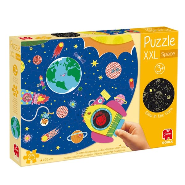 Puslespil Goula XXL Space 25 Dele