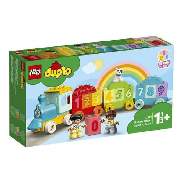 Konstruktionsspil Duplo Number Train Lego 10954 DUPLO The Number Train Multifarvet (23 pcs)