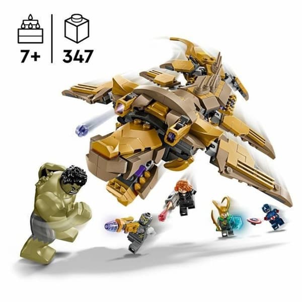 Konstruktionsspil Lego Marvel 76290 Avengers Leviathan Set 347 Dele
