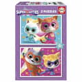 Miniatyrbild 3 av 5: Pussel Educa Superkitties