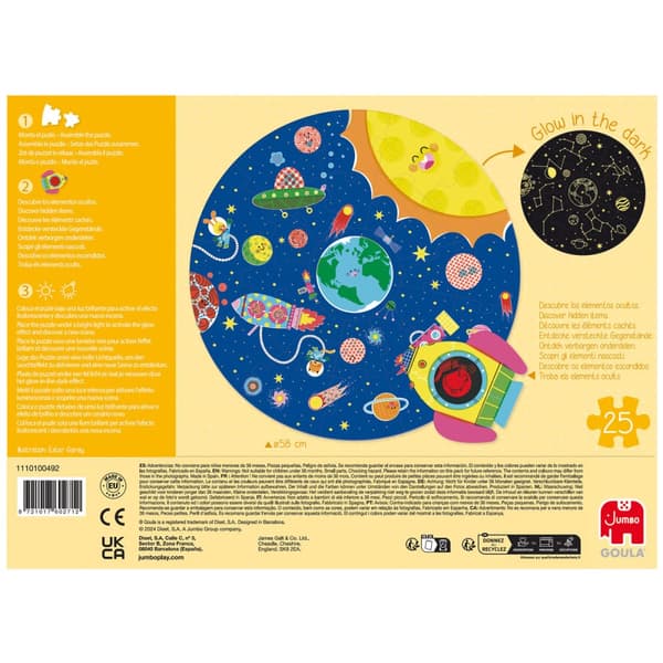 Palapeli Goula XXL Space 25 Kappaletta