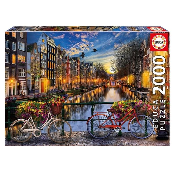 Educa Puslespil 2000 - Amsterdam ( 017127)
