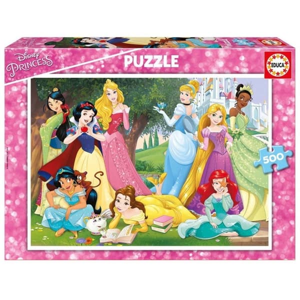 Educa Puzzle - 500 pieces - Disney princesses (017723)