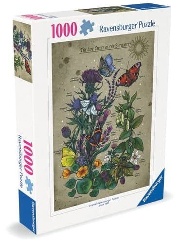 Ravensburger Lifecircle Fjäril - 1000p (12001435)
