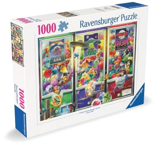 Ravensburger Dyr, romvesener og ninjaer 1000 brikker - (12001482)