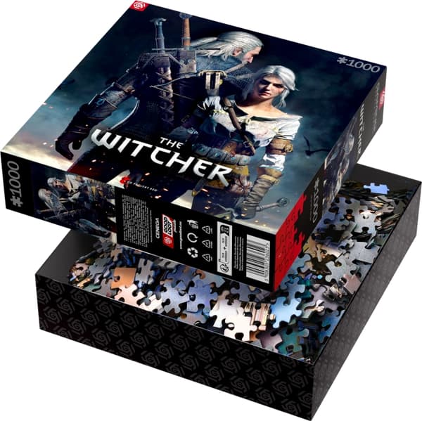 Good Loot Pelipalapeli: The Witcher (Wiedźmin): Geralt and Ciri Puzzles - 1000