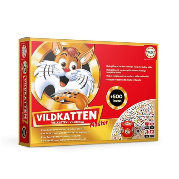 Educa Vildkatten Master 500 (015018)