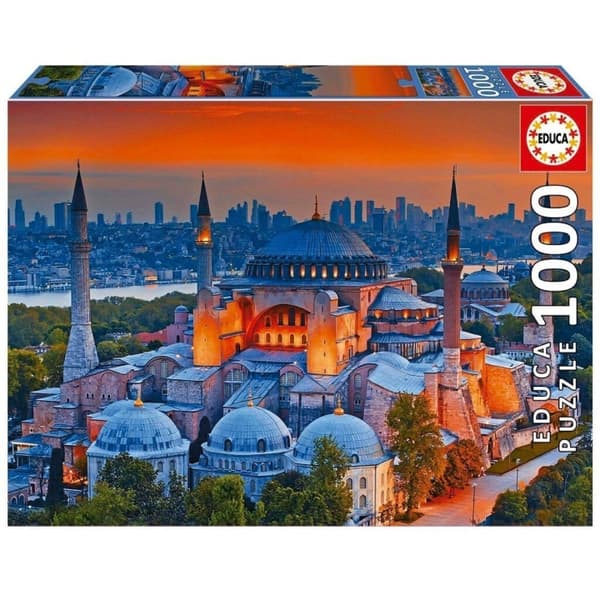 Educa 1000 kpl - Sininen moskeija Istanbul palapeli (19612)