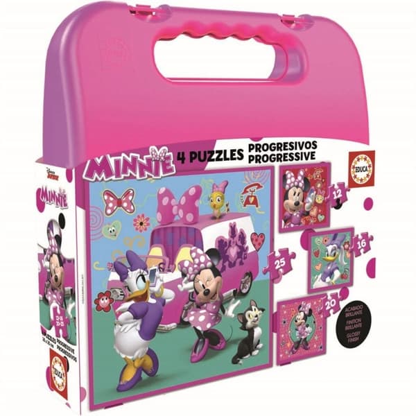 Educa Puzzle - 12-16-20-25 Minnie Happy Helpers (80-17638)