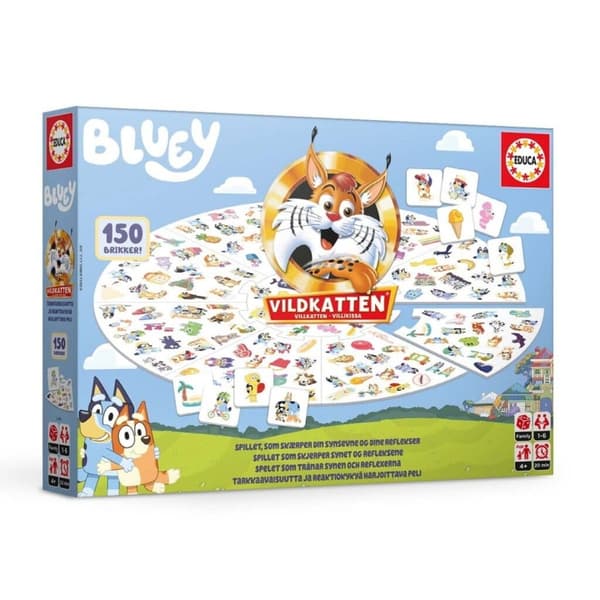 Educa Vildkatten Bluey (78-20074)