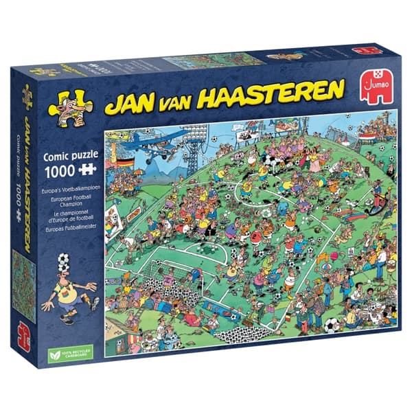Jan van Haasteren EM Fodbold (1000 brikker)