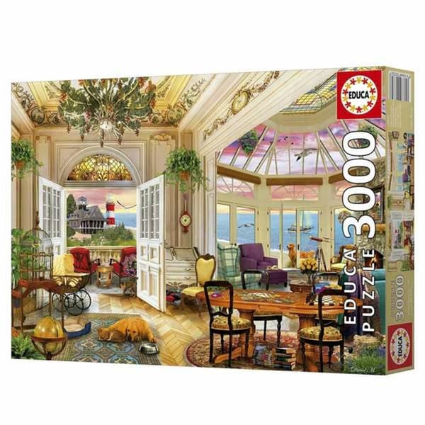 Puslespil Educa Life in the Coast 3000 Dele