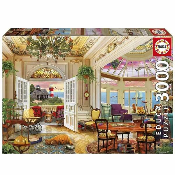 Puslespil Educa Life in the Coast 3000 Dele