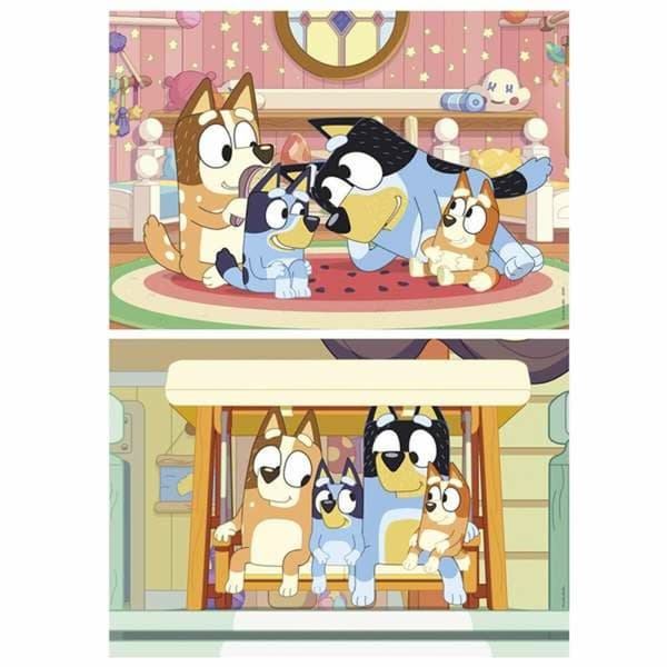 Sæt med 2 Puslespil Educa Bluey (2 enheder)