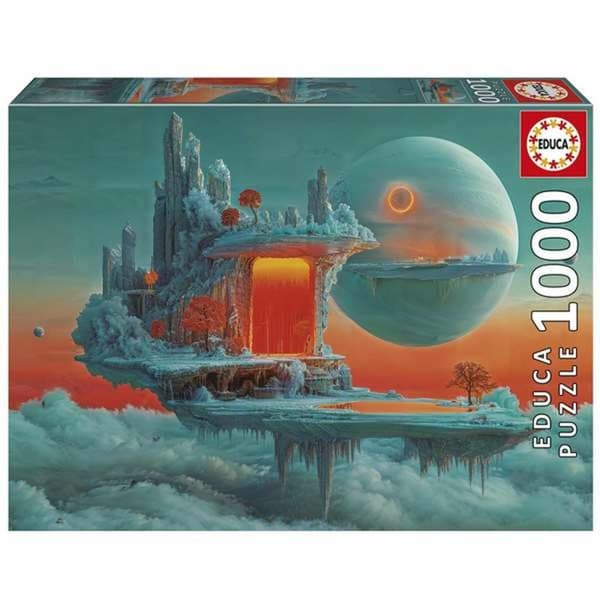 Puslespil Educa Fire & Ice Planet
