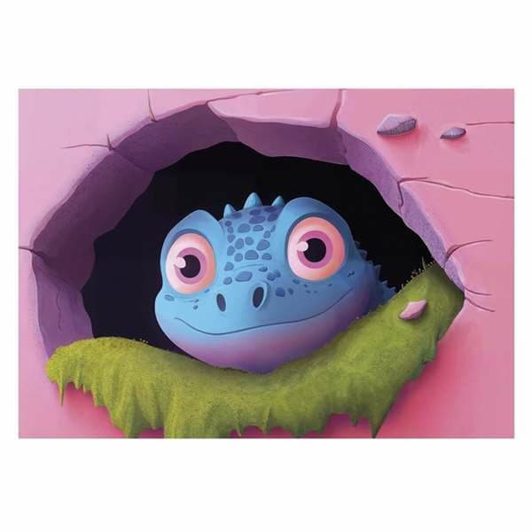 Sæt med 4 Puslespil Educa Friendly Dinosaurs