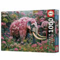 Miniatyrbilde 3 av 3: Puslespill Educa Floral Elephant