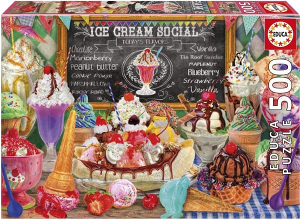 Educa Ice Cream Shop Palapeli 500 palaa