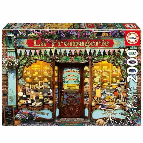 Educa The Fine Cheese Shop Puslespil 1000 brikker