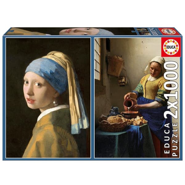 Educa Vermeer Palapeli 2x1000 palaa