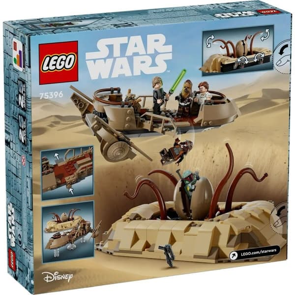 Konstruktionsspil Lego Barcaza del desierto y guarida sarlacca Multifarvet