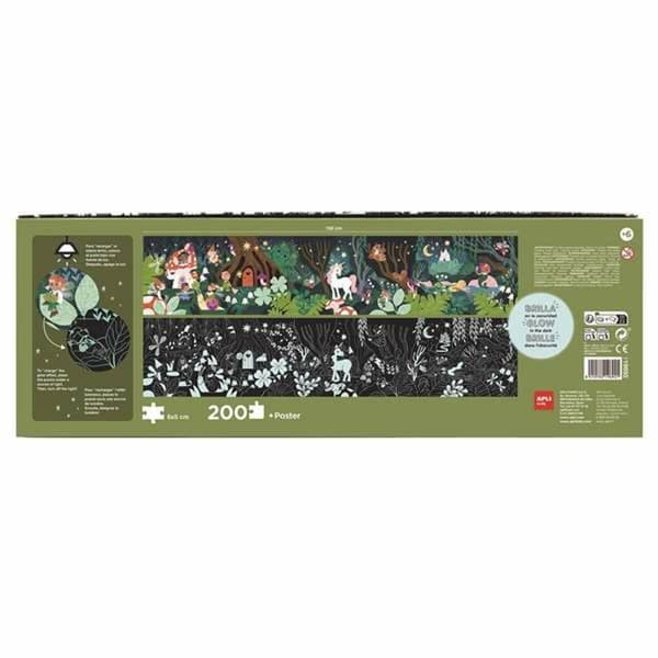 Puslespil Apli Glow In The Dark 200 Dele