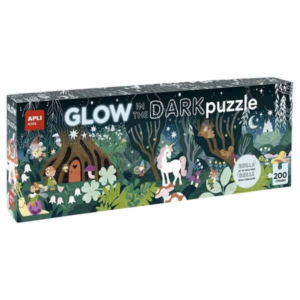 Puslespil Apli Glow In The Dark 200 Dele