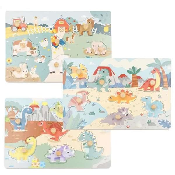 Puslespil Colorbaby Dinosaurer