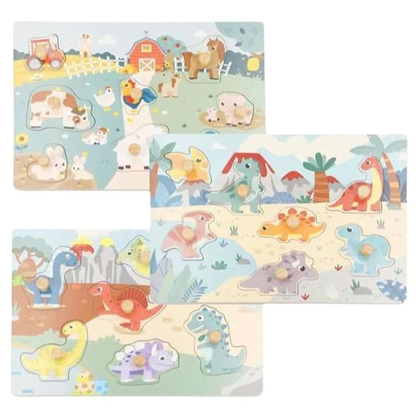 Puslespil Colorbaby Dinosaurer