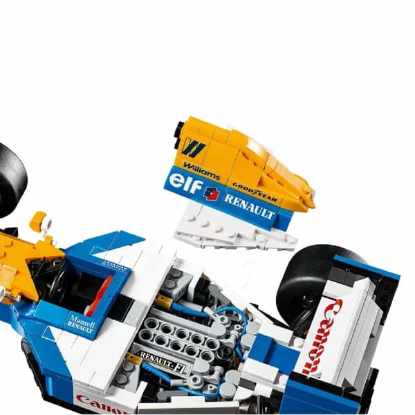 Konstruktionsspil Lego ICONS 10353 Williams Racing FW14B i Nigel Mansell 799 Dele