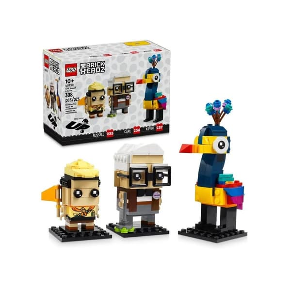Rakennussetti Lego BRICKHEADZ 40752 UP!: Carl, Russell & Kevin 308 Kappaletta