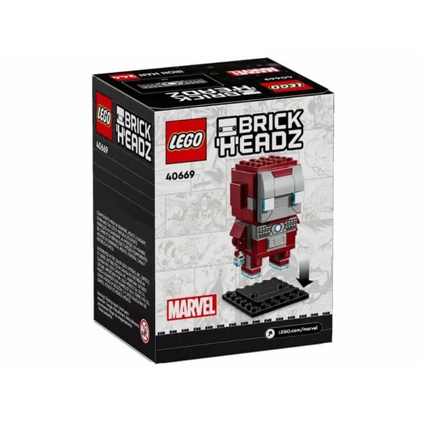Konstruktionsspil Lego BRICKHEADZ 40669 Iron Man