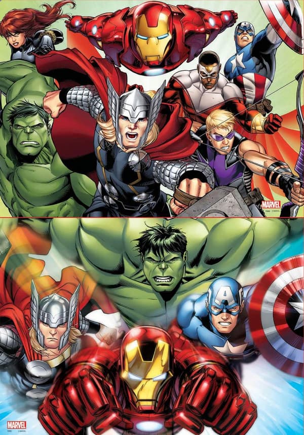Educa Avengers Puslespil 2x48 brikker