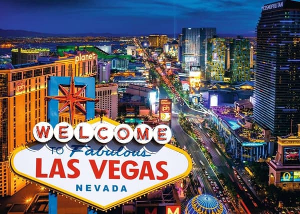 Ravensburger Fabulous Las Vegas Puslespil 1000 brikker