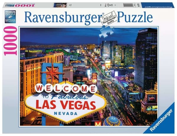Ravensburger Fabulous Las Vegas Puslespil 1000 brikker