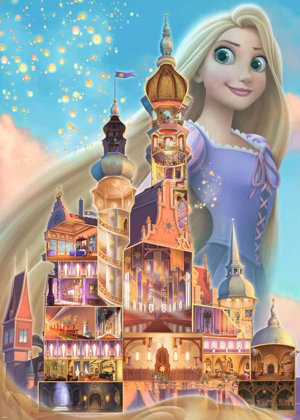 Ravensburger Disney Castle Collection Rapunzel Puslespil 1000 brikker