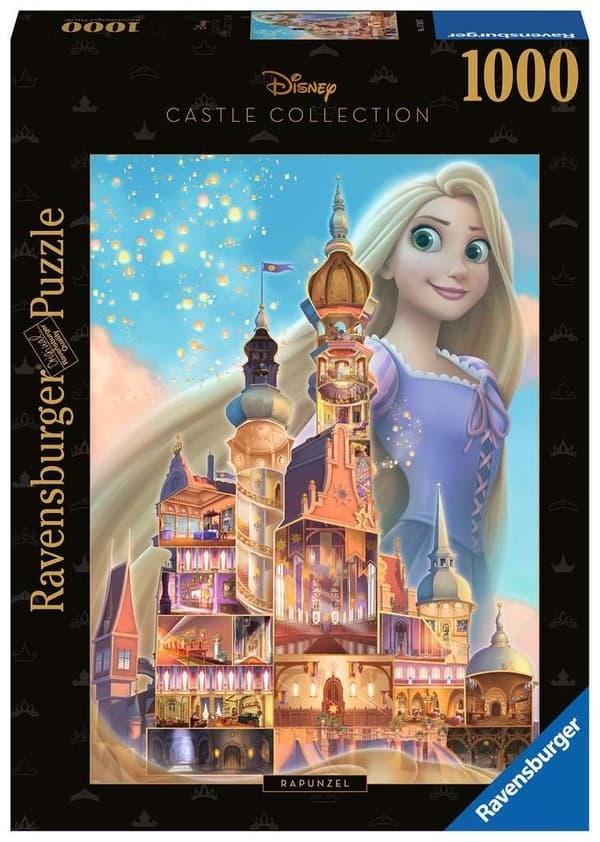 Ravensburger Disney Castle Collection Rapunzel Puslespil 1000 brikker