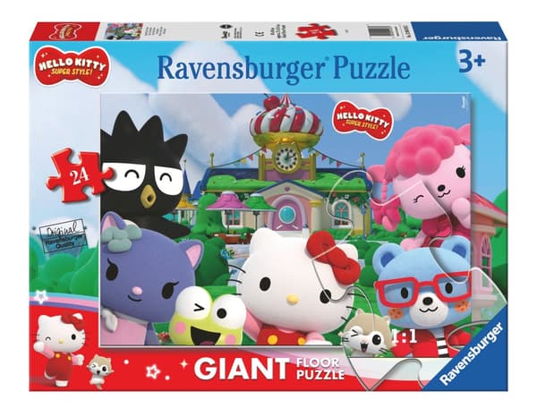 Hello Kitty Giant floor Puzzle 24 bitar,  Ravensburger