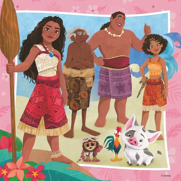 Disney Vaiana 2 3x49p Ravensburger