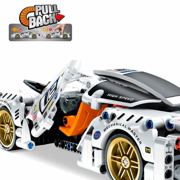 Rakennussetti Auto 437 Kappaletta