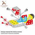 Miniatyrbilde 5 av 7: Byggesett Colorbaby Bil 236 Deler