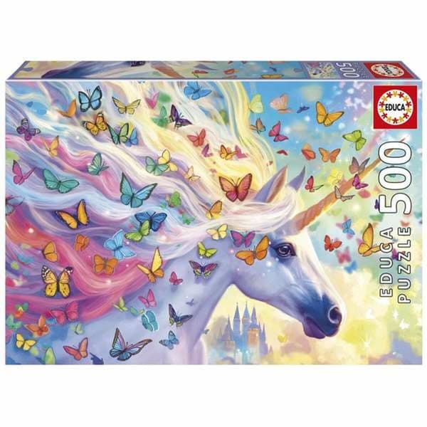 Puslespil Educa Rainbow Unicorn