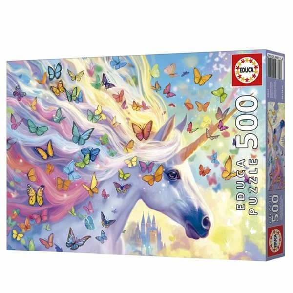 Puslespil Educa Rainbow Unicorn