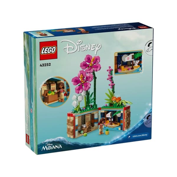 Konstruktionsspil Lego 43252 Moana's Flowerpot 619 Dele