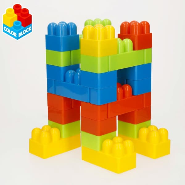 Byggeblokke Color Block 144 Dele