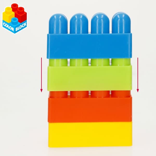 Byggeblokke Color Block 144 Dele