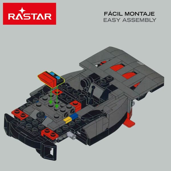 Konstruktionsspil Audi Bil 376 Dele
