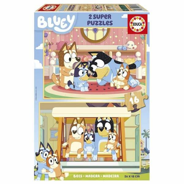 Set 2 pussel Educa Bluey (2 antal)
