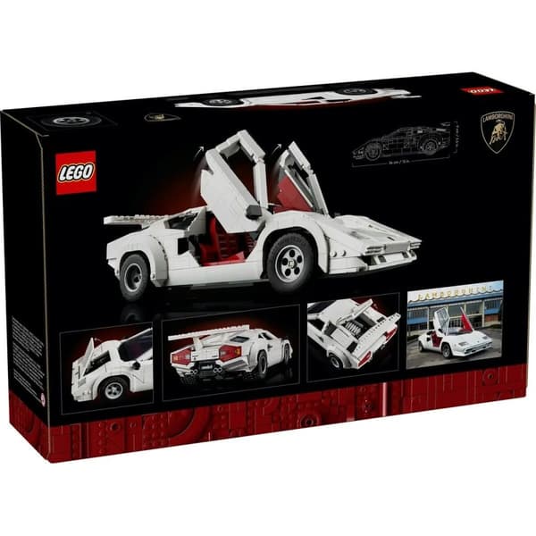 Rakennussetti Lego ICONS 10337 Lamborghini Countach 5000 Quattrovalvole 1506 Kappaletta