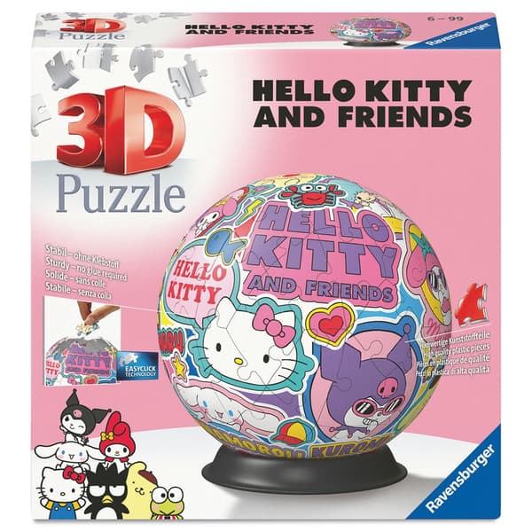 Hello Kitty 3D puzzle 72pcs